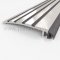 Bumper Threshold with Epoxy Abrasives and Neoprene Seal, #628