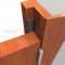 Barzen #WA40 Self Adhesive Weatherstrip Applied onto a Door Frame