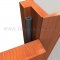 Barzen #WA40 Self Adhesive Weatherstrip Applied onto a Door Frame