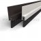 Zero #8192PSA Meeting Stile, 1" Aluminum with .625" Brush for Glass Doors