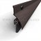 Dark Bronze Anodized Aluminum Zero #8198 Door Sweep