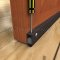 Zero #871DB Door Sweep Application on Wooden Door 