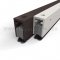 Zero #871DB Door Sweep, Aluminum with Adjustable .186" Polypropylene Brush