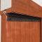 Dark Bronze Anodized Door Bottom on Interior Sliding Door Application