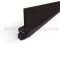 Dark Bronze Door Gasket with Polypropylene Brush by Pemko