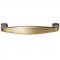 Hafele Keystone Collection Cabinet Pull in Antique Satin Brass