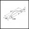 Product Specs for Hafele Keystone Collection Cabinet Pull, 4.7" Length