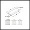 Product Specs for Hafele Brass Tab Collection Cabinet Pull