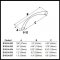 Product Specs for Hafele Cornerstone Collection Zinc, Cabinet Pull