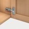 Blum Cabinet Hinge 71T9580 installed on cabinetry