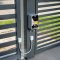 Locinox Power Box PB-1 installed on automated gate
