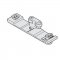 Hafele Hawa Concepta Connector Connecting Profile for Two Doors Drawing