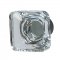 Gunmetal & Clear