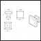 Product specs of Deltana KS10 Square Decorative Knob