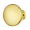 Hafele Chelsea Collection Knob in Polished Brass