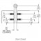 Markar FM400 Toilet Partition Hinge Product Specs 