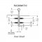 Markar FM300WT10 Stainless Steel Hinge Product Specs