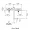 Markar FS201 Carbon Steel Hinge Product Specs