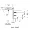 Markar HM204 Carbon Steel Hinge Product Specs