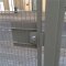 Locinox SAKLQF Gate Keep installed on school gate