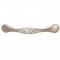 Hafele Keystone Collection Cabinet Pull, 4.7" Length in Satin Nickel