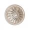 Hafele Keystone Collection Knob in Satin Nickel