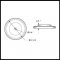 Product Specs for Deltana BPRC150 Knob Base Plate