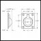 Product Specs for Deltana FRP175 Flush Ring Pull