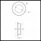 Product Specs for Deltana FP178 Flush Pull