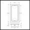 Product Specs for Deltana FP227 Flush Pull