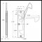 Product Specs for Deltana EPT425 Edge Pull