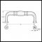 Product Specs for Deltana K4473 Wire Pull