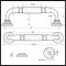 Product Specs for Deltana DP2578 Door Pull