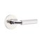 Emtek Select, R-Bar Faceted Lever, Disk Rosette, Polished Chrome (US26) Finish