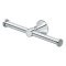 Deltana 88 Bath Series, Toilet Paper Holder Double Post, Polished Chrome (US26) Finished