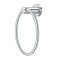 Deltana BBN Series, Zinc/Aluminum, Towel Ring Polished Chrome (US26) Finished
