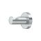 Deltana BBN Series, Zinc/Aluminum, Single Robe Hook Polished Chrome (US26) Finished