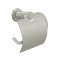 Deltana BBN Series, Paper Holder Single Post with Cover Satin Nickel (US15) Finished