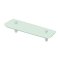 Deltana BBS Bath Series Solid Brass, Frosted Glass Shelf Polished Chrome (US26) Finished