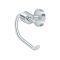 Deltana BBS Bath Series Solid Brass, Paper Holder Single Post Polished Chrome (US26) Finished