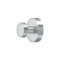 Deltana BBS Bath Series Solid Brass, Single Robe Hook Polished Chrome (US26) Finished