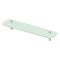 Deltana BBS Bath Series Solid Brass, Frosted Glass Shelf Satin Nickel (US15) Finished