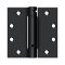 Deltana DTDSH45, Single Acting Spring, Paint Black (US1B), Full Mortise