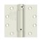  Deltana DTDSH45, Single Acting Spring, Prime Coat White (USPW), Full Mortise