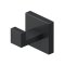 Deltana MM Bath Series, Single Robe Hook Flat Black (US19) Finished
