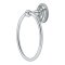 Deltana R Bath Series Solid Brass Towel Ring Polished Chrome (US26)Finished