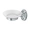 Deltana R Bath Series Solid Brass Soap Dish Polished Chrome (US26) Finished