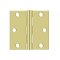 Deltana DTS33-R, Plain Bearing, Polished Brass (US3), Full Mortise