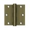 Deltana DTS35HD, Plain Bearing, Antique Brass (US5), Full Mortise