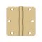 Deltana DTS35R4, Plain Bearing, Satin Brass (US4), Full Mortise